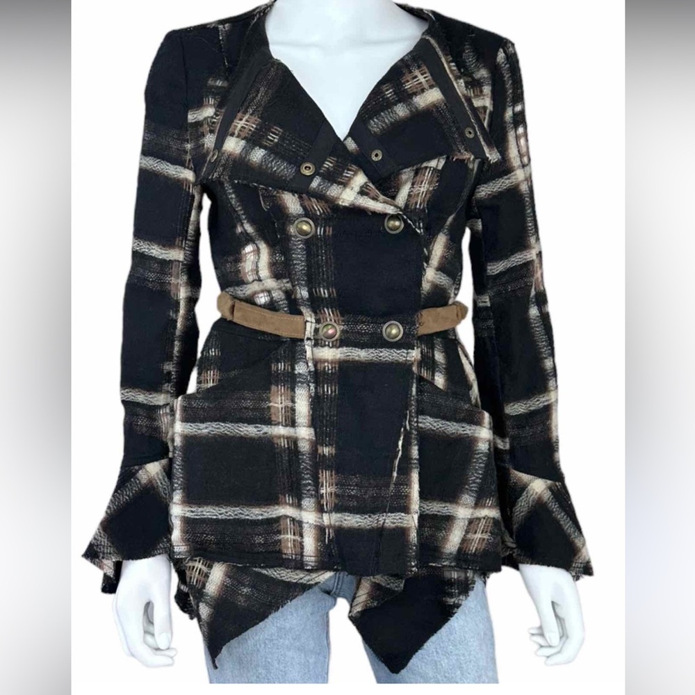 Free People Vivienne Raw Cut Jacket